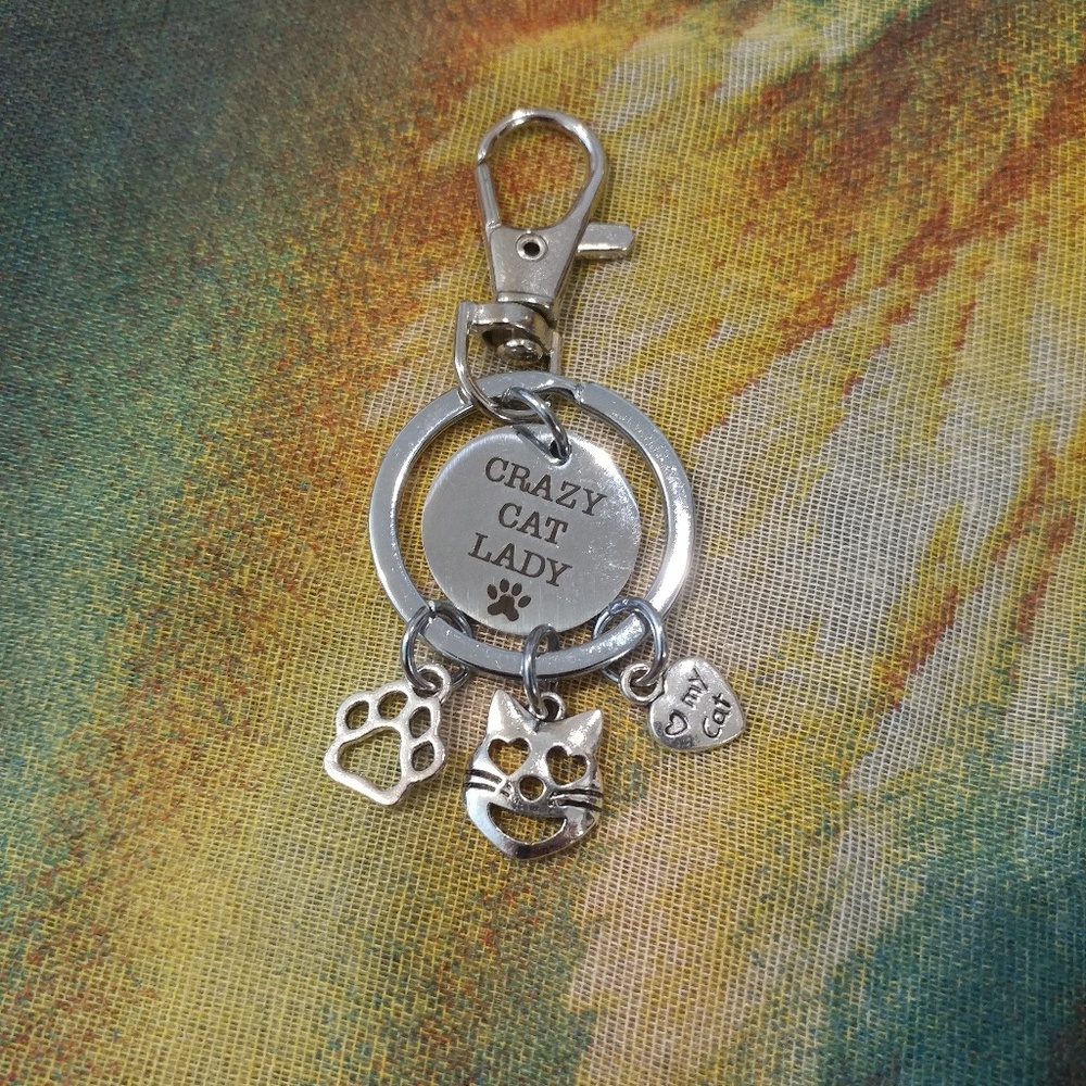 Cat Lady 🔑 Keyring